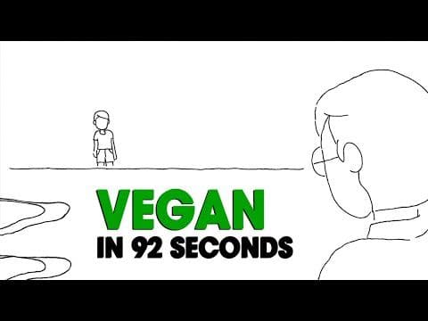 92 Seconds Is All It Takes To Turn You Vegan - Vegan Film 2021